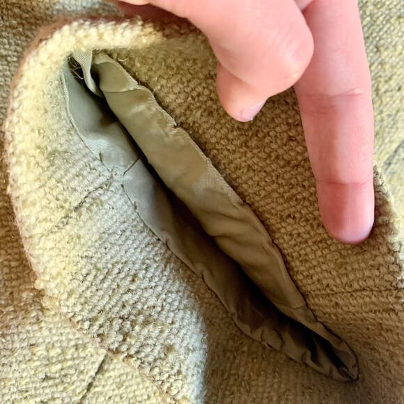 Vtg 1960s Sycamore Wool Coat Soft Green Mid Century Modern - Picture 11 of 11